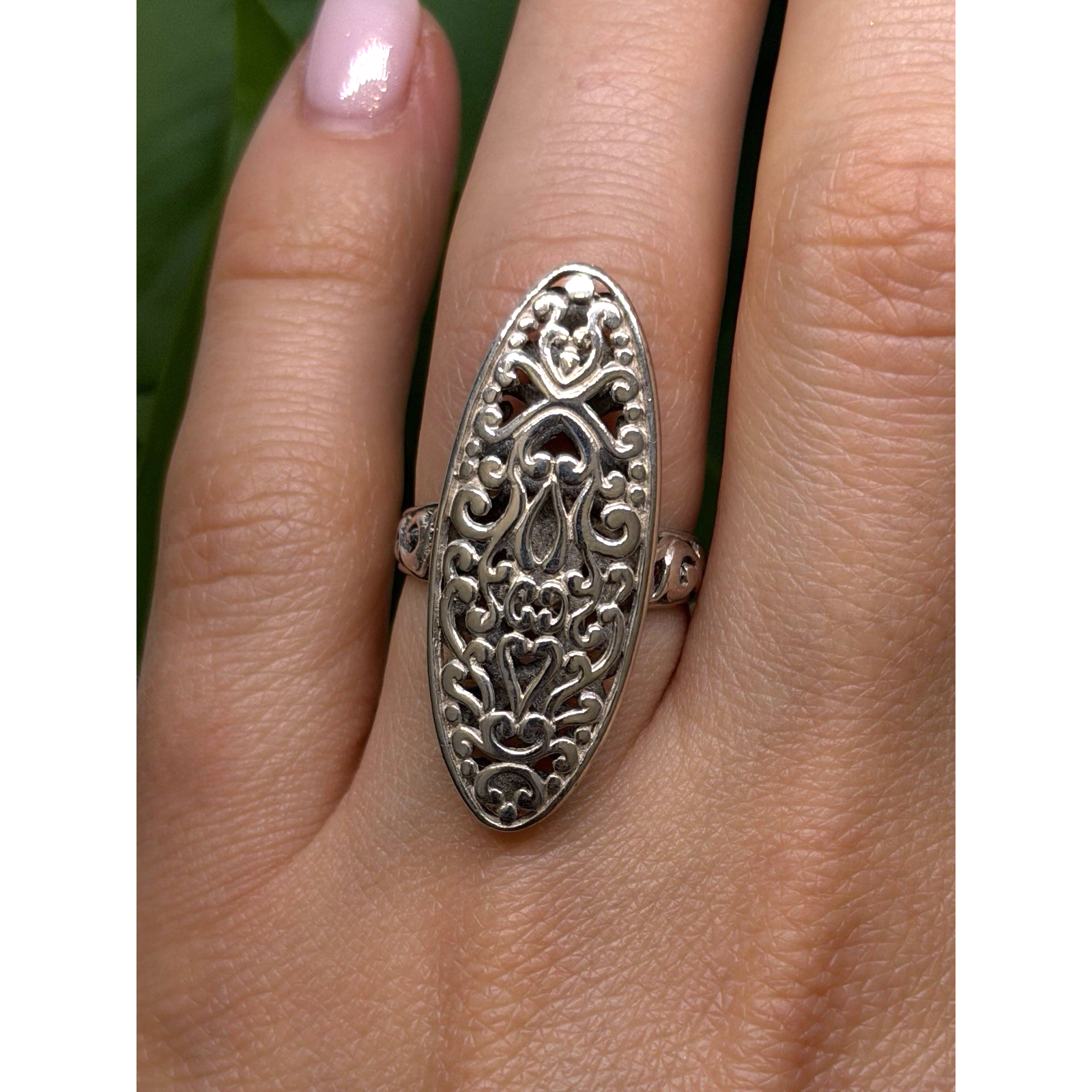Vintage 925 Sterling Silver Ring Size 7 190$